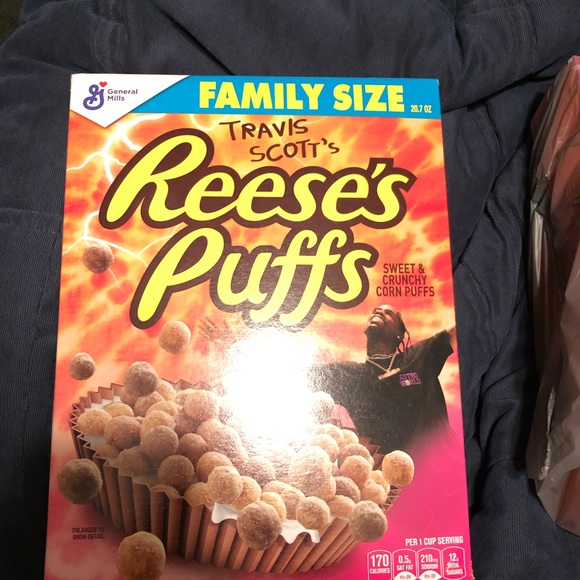 Travis Scott Limited Edition Reeses Puffs - Picture 3 of 5